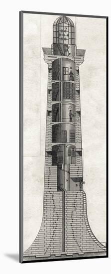 Mechanical Lighthouse IV-Chris Dunker-Mounted Giclee Print