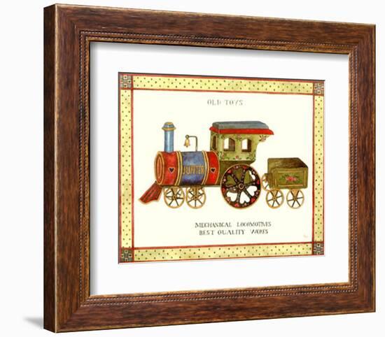 Mechanical Locomotive-Isabelle De Bercy-Framed Art Print