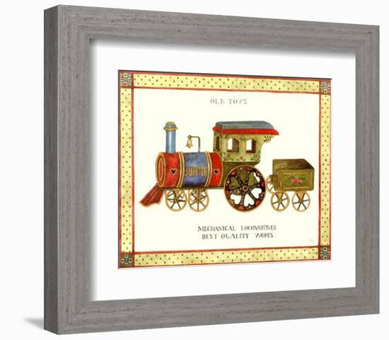 Mechanical Locomotive-Isabelle De Bercy-Framed Art Print