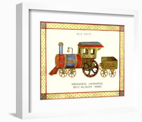 Mechanical Locomotive-Isabelle De Bercy-Framed Art Print