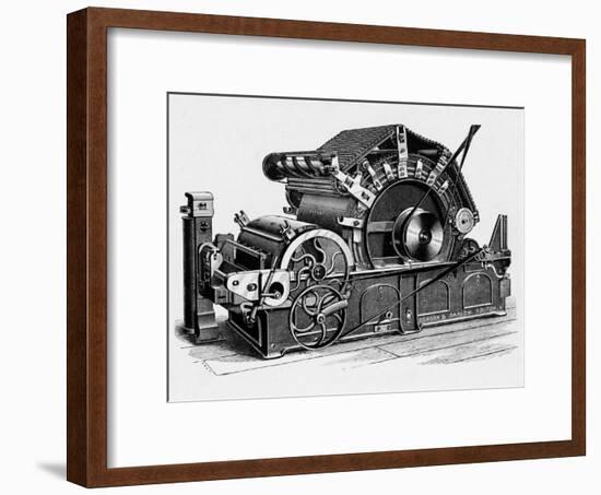 Mechanical Printing Press-null-Framed Photographic Print