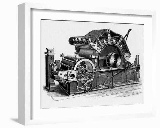 Mechanical Printing Press-null-Framed Photographic Print