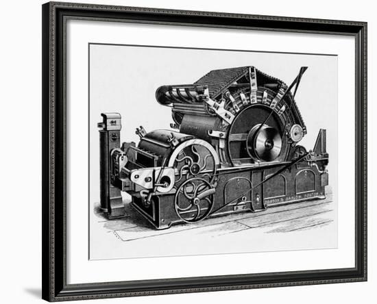 Mechanical Printing Press-null-Framed Photographic Print