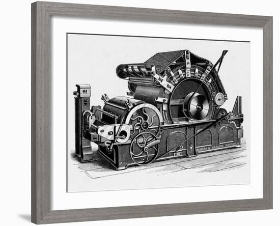 Mechanical Printing Press-null-Framed Photographic Print