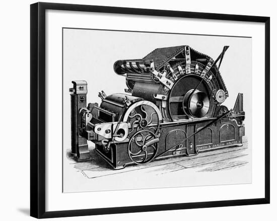 Mechanical Printing Press-null-Framed Photographic Print