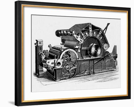 Mechanical Printing Press-null-Framed Photographic Print