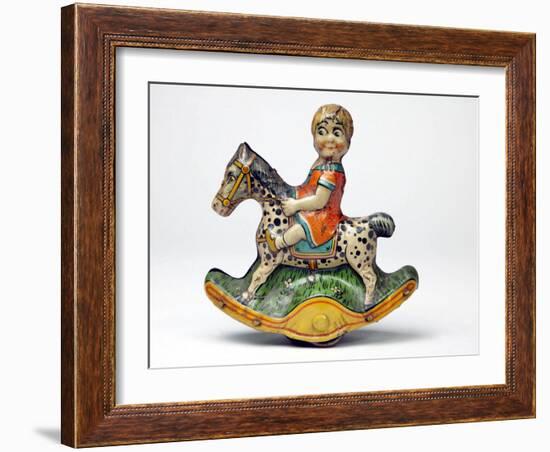 Mechanical Rocking Horse-null-Framed Photographic Print