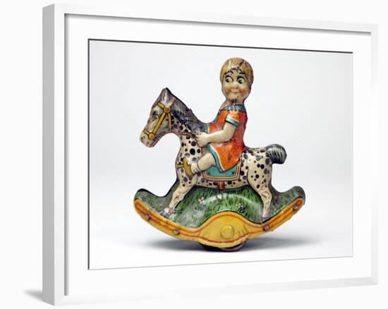 Mechanical Rocking Horse-null-Framed Photographic Print