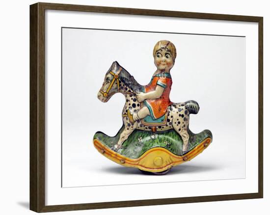 Mechanical Rocking Horse-null-Framed Photographic Print