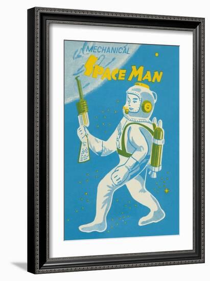 Mechanical Space Man-null-Framed Premium Giclee Print