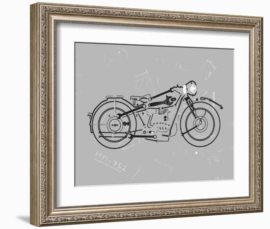 Mechanics I-Justin Lloyd-Framed Art Print