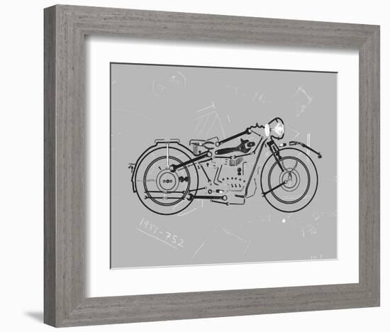 Mechanics I-Justin Lloyd-Framed Art Print