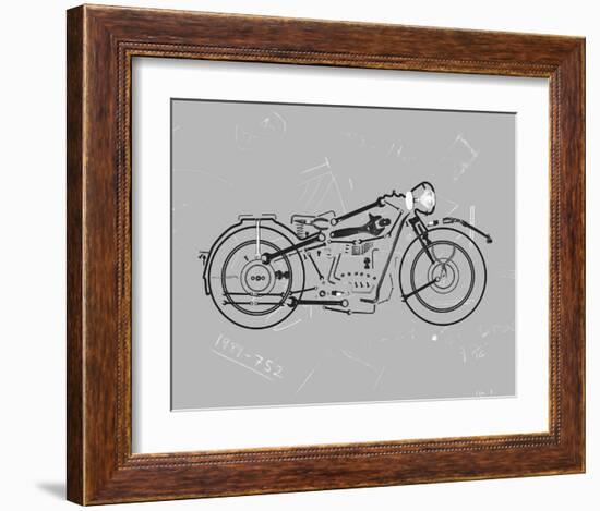 Mechanics I-Justin Lloyd-Framed Art Print