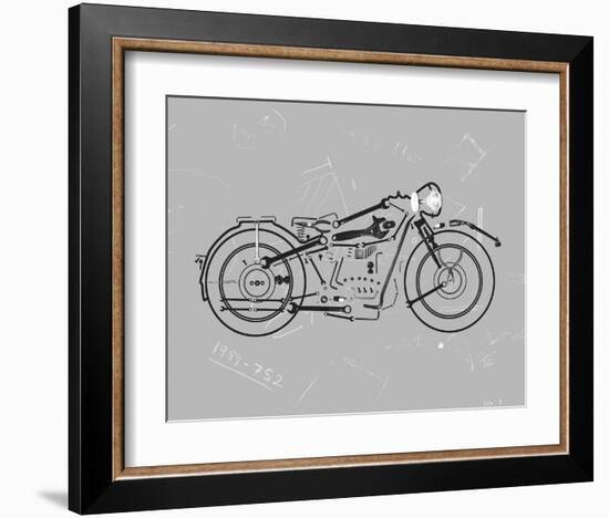 Mechanics I-Justin Lloyd-Framed Art Print