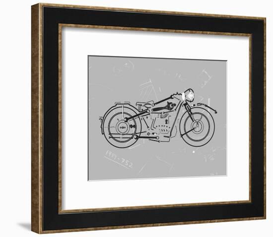 Mechanics I-Justin Lloyd-Framed Art Print