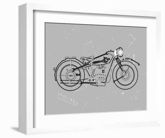 Mechanics I-Justin Lloyd-Framed Art Print