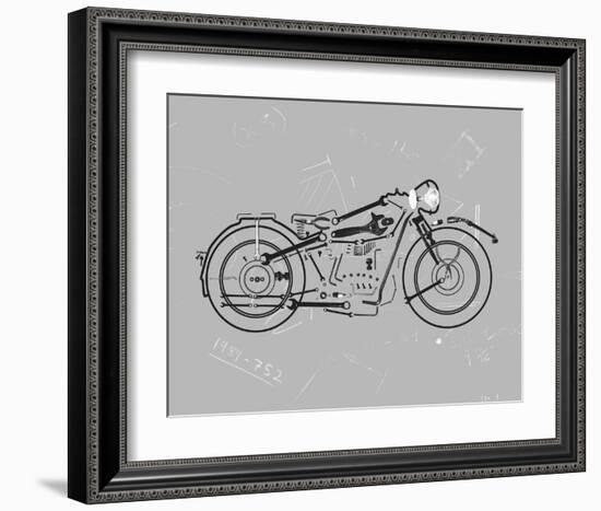 Mechanics I-Justin Lloyd-Framed Art Print