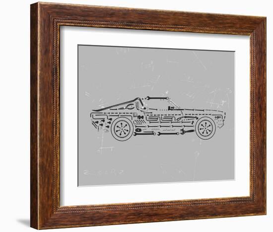 Mechanics II-Justin Lloyd-Framed Art Print