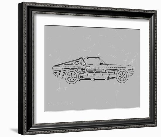 Mechanics II-Justin Lloyd-Framed Art Print