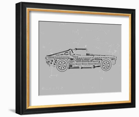 Mechanics II-Justin Lloyd-Framed Art Print