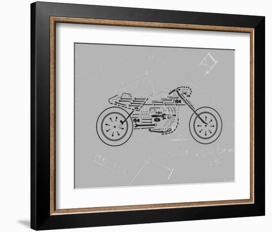 Mechanics III-Justin Lloyd-Framed Art Print