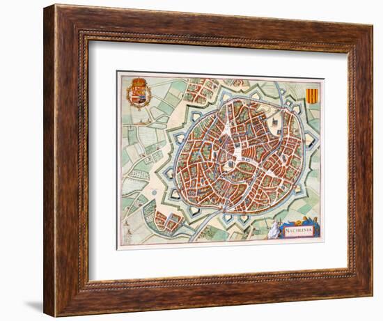 Mechelen, 1649-Joan Blaeu-Framed Giclee Print