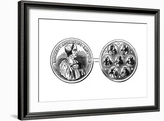 Medal of the Seven Bishops, 18th Century-null-Framed Giclee Print