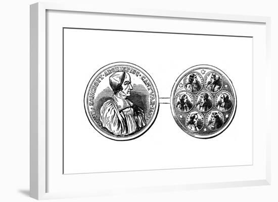 Medal of the Seven Bishops, 18th Century-null-Framed Giclee Print