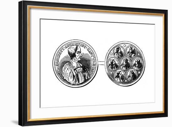 Medal of the Seven Bishops, 18th Century-null-Framed Giclee Print