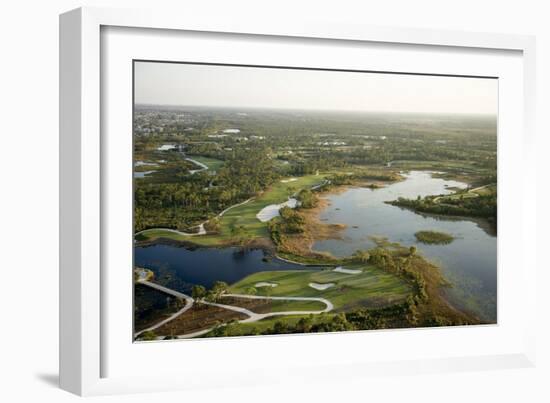 Medalist Golf Club, Holes 15 and 16-Stephen Szurlej-Framed Premium Photographic Print