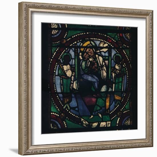 'Medallion from the Church of St. Mary and All Saints', 1925-Unknown-Framed Giclee Print