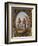 Medallion with Scene Depicting Traditional Dress from Campania, Italy-Raimondo Compagnini-Framed Giclee Print