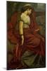 Medea and the dagger. Medea is Feuerbach's favourite Roman model Nana. Oil on canvas Inv. M 197.-Anselm Feuerbach-Mounted Giclee Print