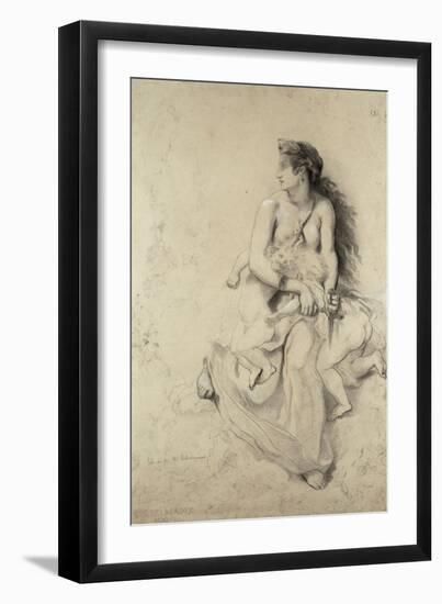 Médée d'après Delacroix-Emile Lassalle-Framed Giclee Print