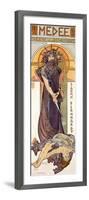 Medee, Sarah Bernhardt-Alphonse Mucha-Framed Giclee Print