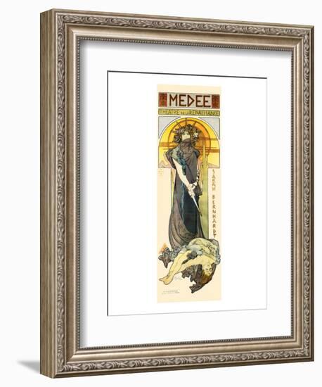 Medee-Alphonse Mucha-Framed Premium Giclee Print