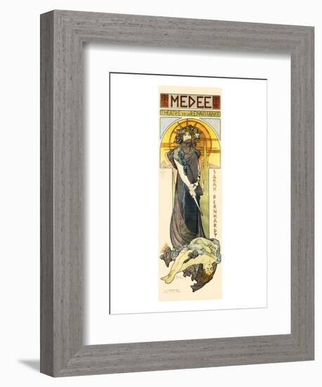 Medee-Alphonse Mucha-Framed Premium Giclee Print