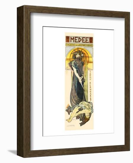 Medee-Alphonse Mucha-Framed Premium Giclee Print