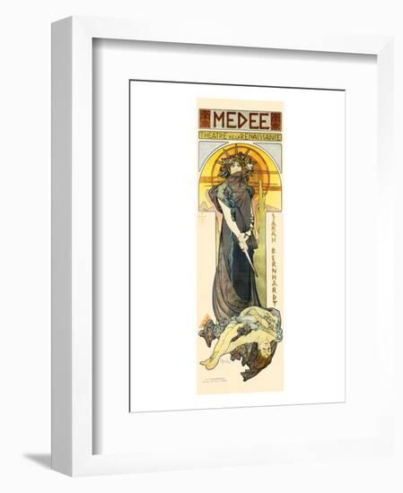 Medee-Alphonse Mucha-Framed Premium Giclee Print