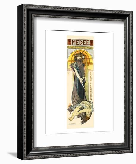 Medee-Alphonse Mucha-Framed Premium Giclee Print