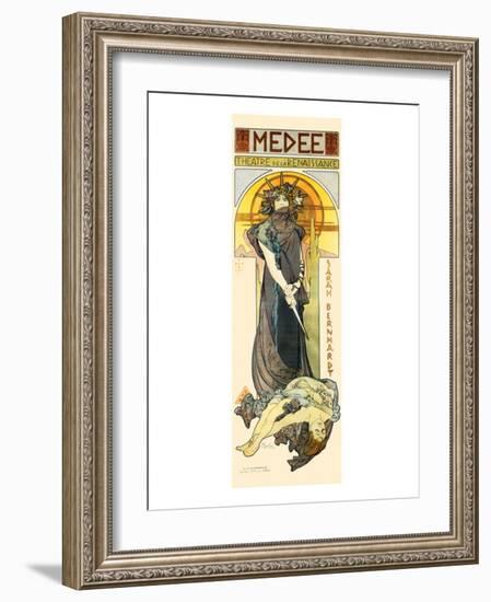 Medee-Alphonse Mucha-Framed Premium Giclee Print