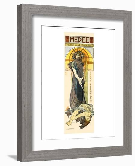 Medee-Alphonse Mucha-Framed Premium Giclee Print