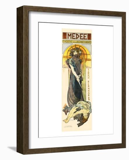 Medee-Alphonse Mucha-Framed Premium Giclee Print