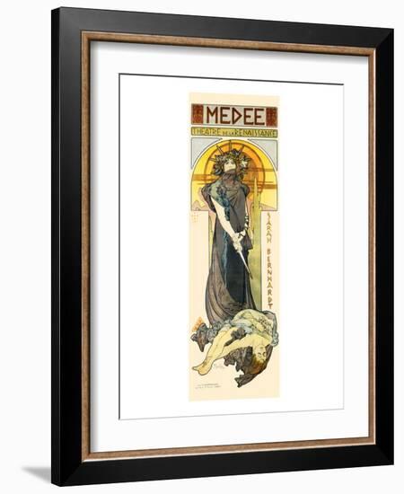 Medee-Alphonse Mucha-Framed Premium Giclee Print