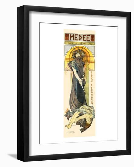 Medee-Alphonse Mucha-Framed Premium Giclee Print