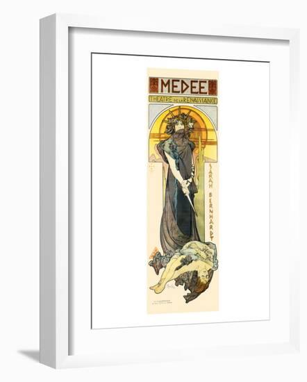 Medee-Alphonse Mucha-Framed Premium Giclee Print