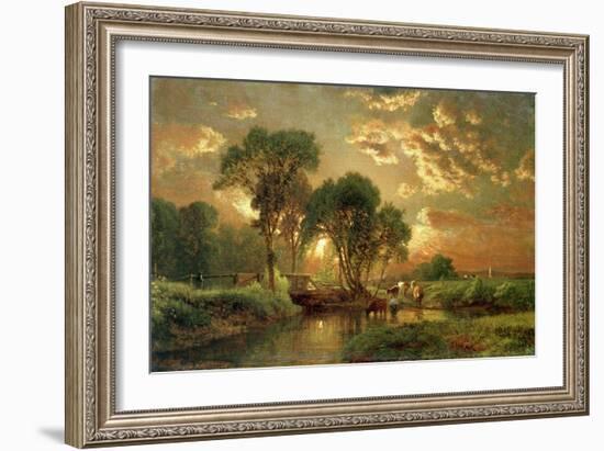 Medfield, Massachusetts-George Inness-Framed Giclee Print