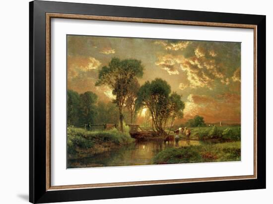 Medfield, Massachusetts-George Inness-Framed Giclee Print