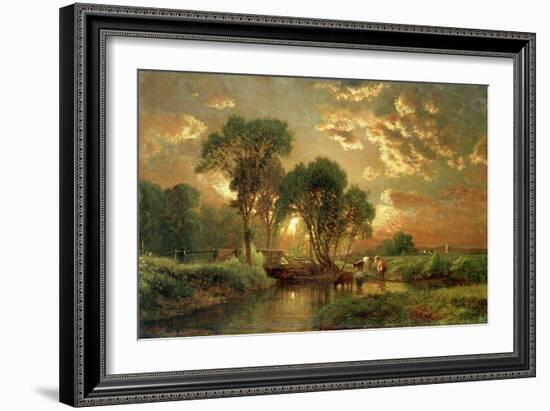 Medfield, Massachusetts-George Inness-Framed Giclee Print