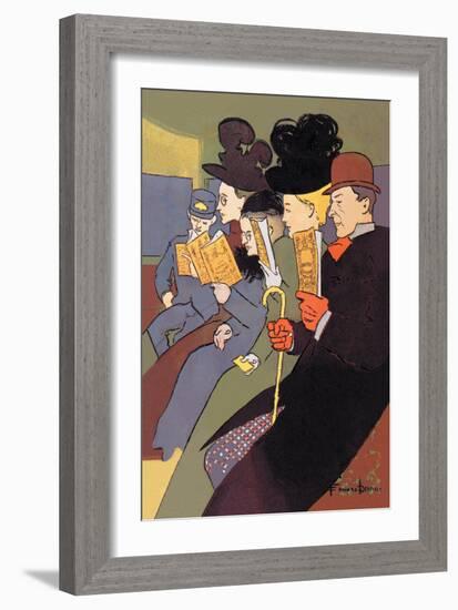 Media, 1897-Edward Penfield-Framed Art Print